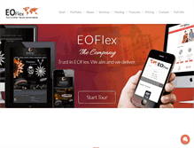Tablet Screenshot of eoflex.com